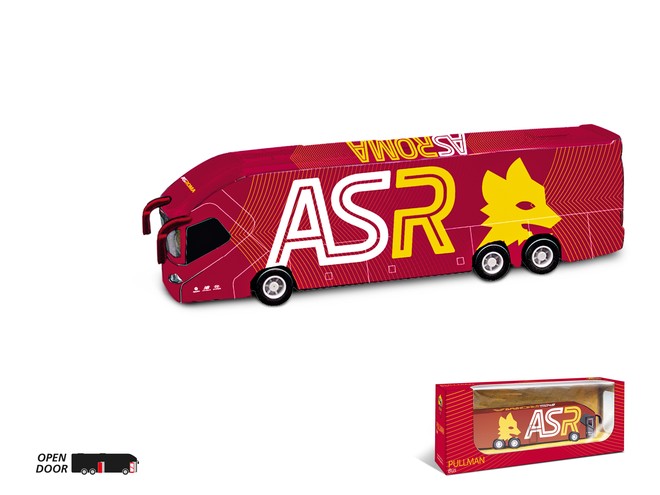 51216 - 1:43  A.S. ROMA PULL BACK BUS